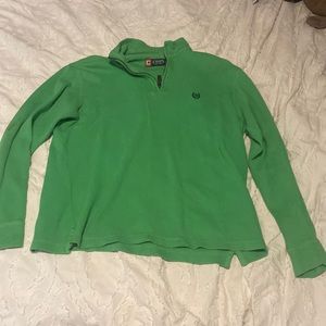 green chaps quarter zip